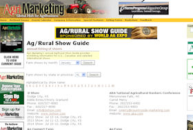 Ag Trade Show Calendar
