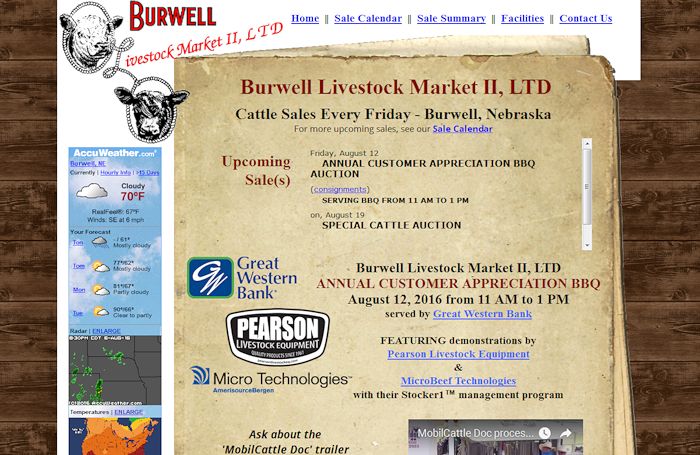 www burwell livestock market