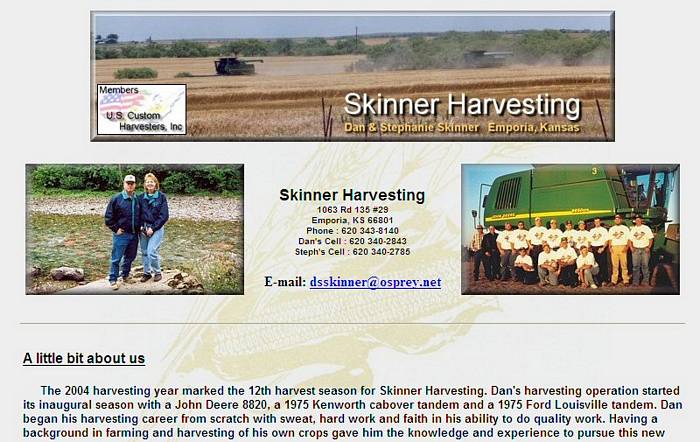 http://www.skinnerharvesting.com
