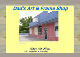 Dad's Art and Frame Shop