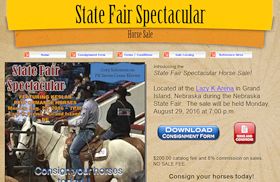 State Fair Spectacular Horse Sale