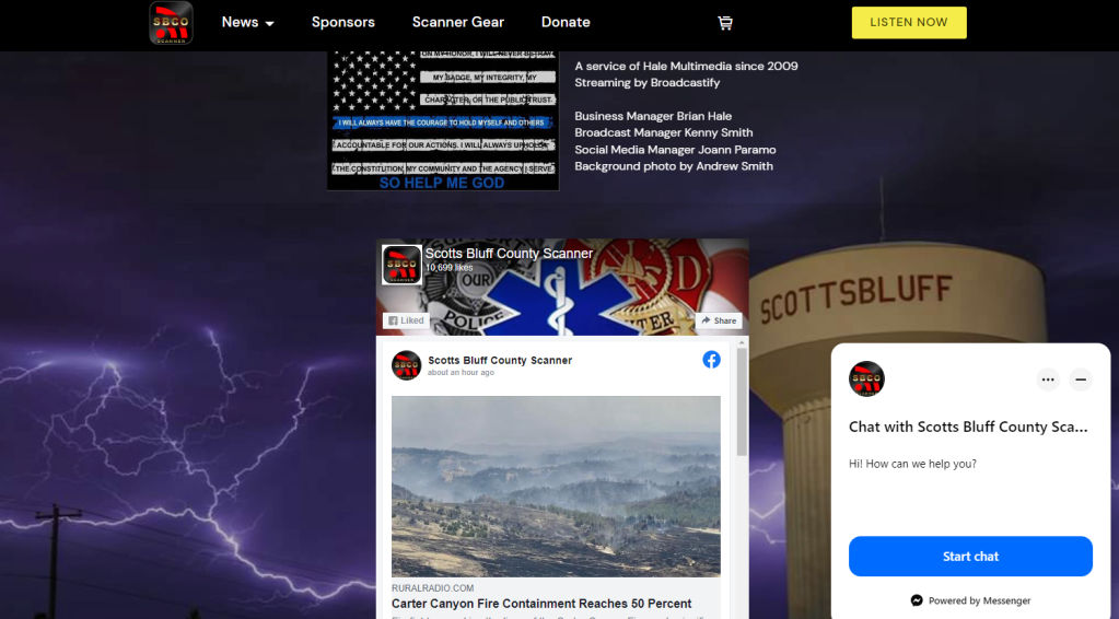 Scotts Bluff County Scanner